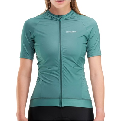 PEPPERMINT Дамска фланелка с къс ръкав за колоездене PEPPERMINT Women's Classic Jersey Cycling jersey - Seaweed - размер XL (156-2780-0215)