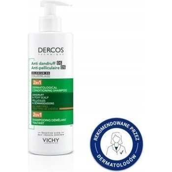 Vichy Dercos vlasový šampón proti lupinám 390 ml