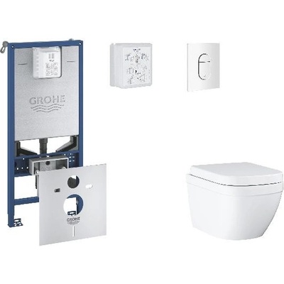 GROHE Rapid SLX s tlačidlom Arena Cosmopolitan SANI11BB3106