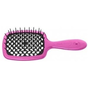  JANEKE_Small Superbrush small hair brush for combing hair Fuchsia-Black