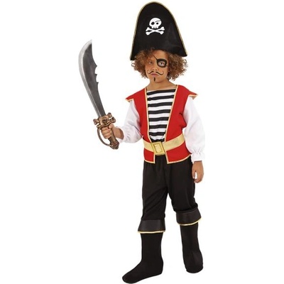 Rubies Детски костюм пират размер (98-104см)