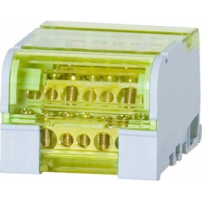 Čtyřpólový rozdělovací blok LBR-407 100A - 7 otvorů F-elektro F2.0043