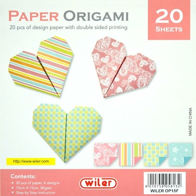 Optys Sada papírů na origami V, 15 x 15 cm