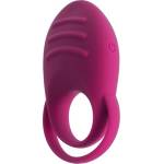 S Pleasures Dual cock ring - red