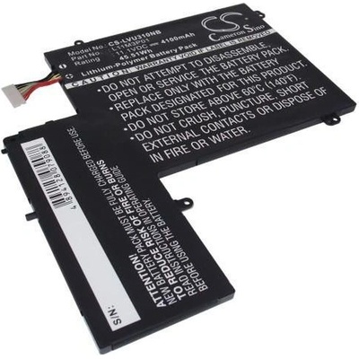 Cameron Sino Батерия за Lenovo Ideapad U310, Thinkpad S5, 4100 mAh (CS-LVU310NB)