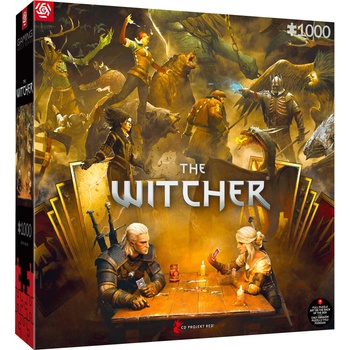 Good Loot Пъзел Good Loot от 1000 части - The Witcher: Playing Gwent