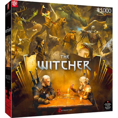 Good Loot Пъзел Good Loot от 1000 части - The Witcher: Playing Gwent