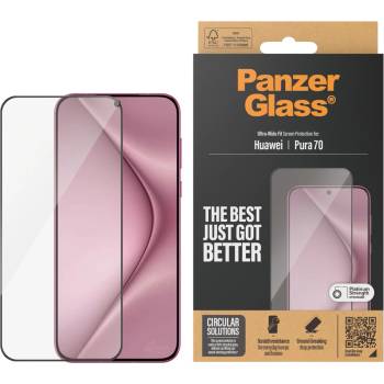 Panzer Стъклен протектор PanzerGlass - Ultra-Wide Fit, Huawei Pura 70 (5715685006234)