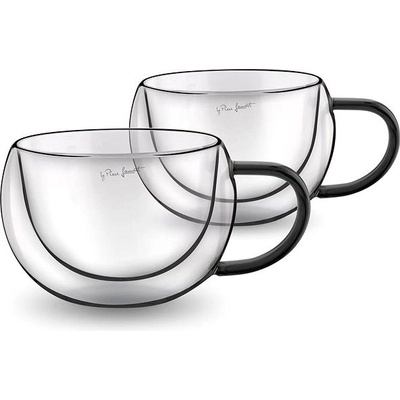 Lamart LT9114 VASO Cappuccino černý 2 x 270 ml – Zbozi.Blesk.cz