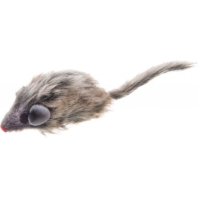 JK Amimals plyšová chrastiaca myška 19 cm