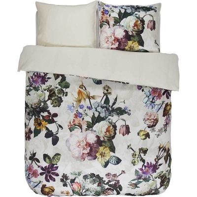 Essenza Спално бельо Fleur с 2 калъфки за възглавници 60 x 70 cm затваряне с премятане 200 x 220 см екрю (401055-100NL-002)