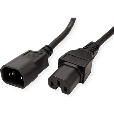 Valueline Захранващ кабел c14 - c15, 1, 8 м, черен 19.99. 1122-20 (19.99.1122-20)