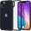 Spigen Ultra Hybrid Case - хибриден кейс с висока степен на защита за iPhone 14 (черен-прозрачен)