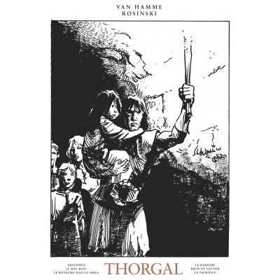 Intégrale Thorgal N/B - Tome 5 | Grzégorz ROSINSKI, VAN HAMME