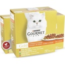 Krmivo pro kočky Gourmet Gold kousky se zeleninou ve šťávě 8 x 85 g