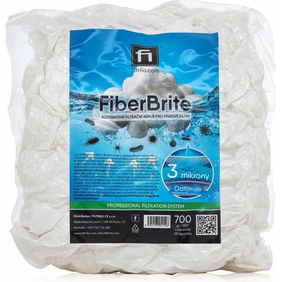 Filtrilo Filtrační kuličky FiberBrite pes 50mm, 700g