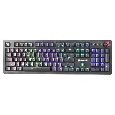 Marvo KG917, klávesnica US, herná, podsvietená typ drôtová (USB), čierna, mechanická, PUBG klávesy KG917