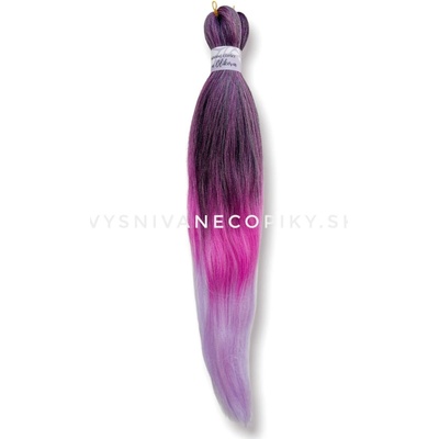 VYSNÍVANÉ COPÍKY Kanekalon VYSNÍVANÝ 1B/Hot Plum/Lavander