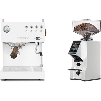 Set Ascaso Steel UNO PID + Eureka Mignon Specialita Smart