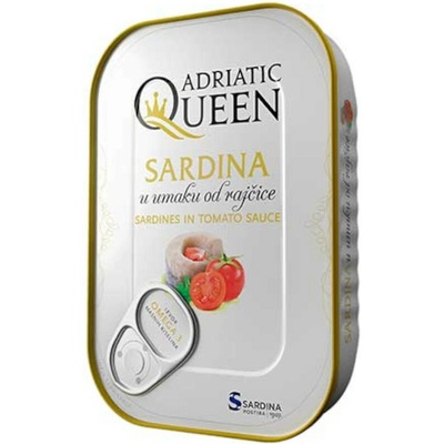 Adriatic Queen - Sardinky v rajč. omáčce 105 g