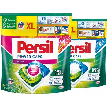 Persil Power Caps Kapsule na pranie farieb 2 x 35 PD