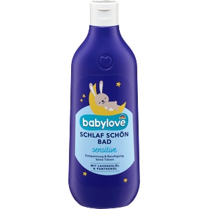 babylove Релаксираща пяна за къпане на бебе преди сън Sensitive, 0+м, 500 ml (1446884)
