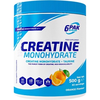 Image 1 of 6PAK Nutrition Creatine Monohydrate [500 грама] Портокал
