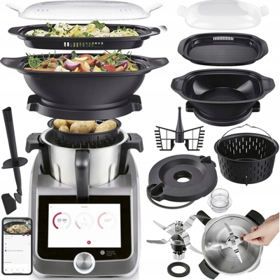 SilverCrest Lidlomix 2025 Wi-Fi Smart 1200 1200 W stříbrný/šedý – Zboží Dáma