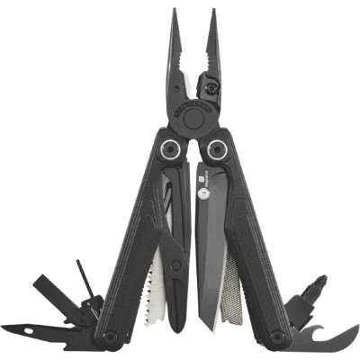 MultiTool Leatherman Wave Alpha Bundle Obsidian + Bitkit Black EU300164