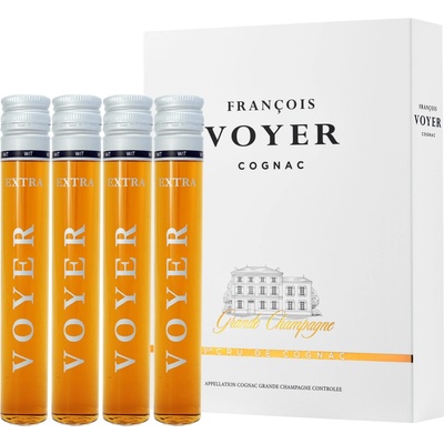 Francois Voyer Grande Champagne Set 42% 0,24 l (set)