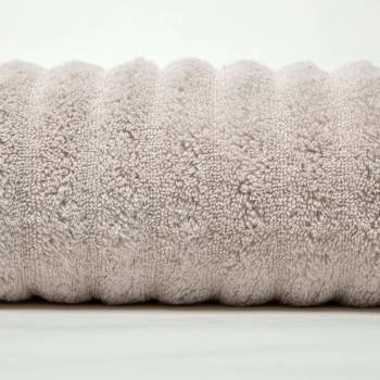 King of Cotton ručník Mont Blanc Zero Twist šedá 50 x 100 cm
