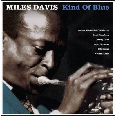 Miles Davis - Kind Of Blue (Blue Coloured) (LP) (5060348582205)