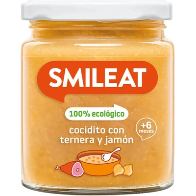SMILEAT Ragú s teľacím mäskom a šunkou, BIO 230g