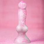 SuperLove Sweet Monster Dog Dildo Pink M