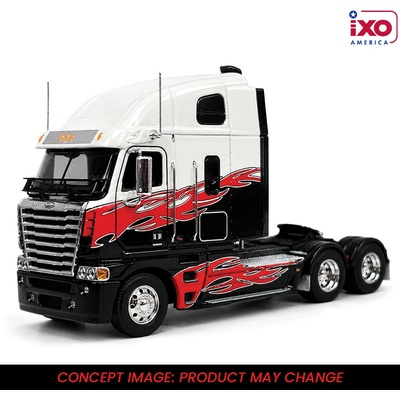IXO Freightliner Argosy 2002 Červená/Černá 1:64
