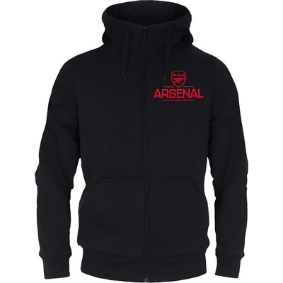 Fan-shop mikina ARSENAL FC zip black