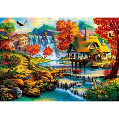Bluebird Country House by the Water Fall 1000 dielov