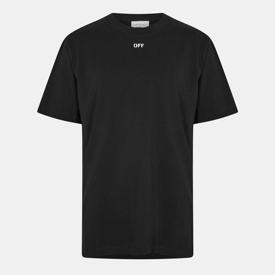 OFF WHITE Тениска OFF WHITE Men's Brick Arrow Crew Neck Short Sleeve T-Shirt - Black/White