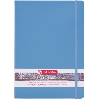 Talens Art Creation Sketch Book - skicák v modré tvrdé vazbě 21x30cm 80 listů 140 g
