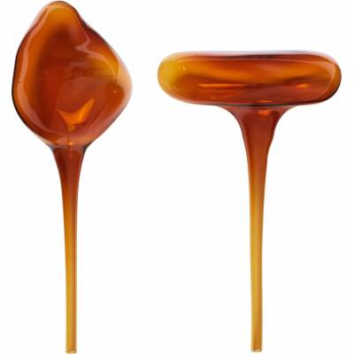 Ferm Living 1104272725 Zavlažovací koule Mercury jantarové . 2 x 300 ml