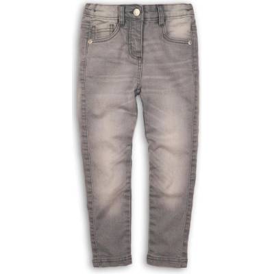 Minoti Super 4 Nohavice dievčenské džínsové s elastanom šedá