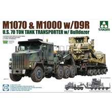 M1070 & M1000 w D9R Bulldozer 1/72 Takom