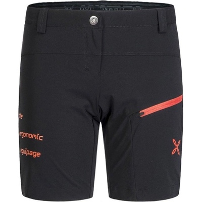 Montura Basalto EASY Bermuda woman Nero/coral fluo