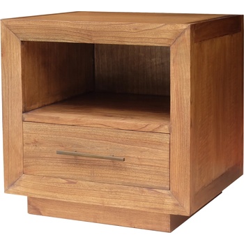 Image 1 of EX Home Нощно шкафче Modesta, тиково дърво