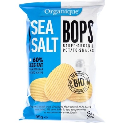 Organique Chipsy BIO morská soľ 85 g