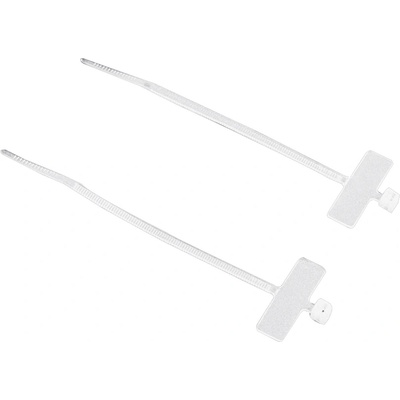 ELMARK Ec870 БИНДЕР ЛЕНТА ЗА МАРКИРАНЕ 100/2.5 БЯЛА 100бр (ec8701025)