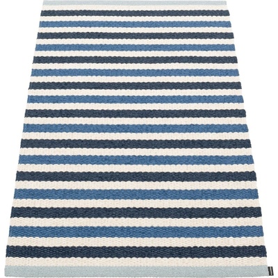 Pappelina Син и кремав килим за открито и закрито 70x120 cm Teo Denim - Pappelina (TE3E712)