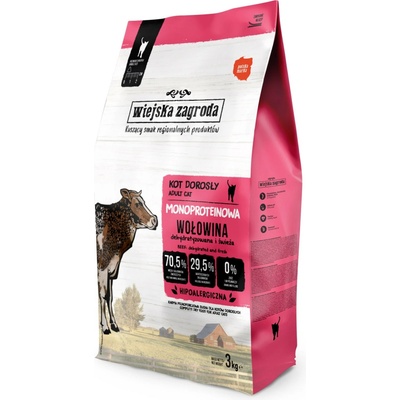 Wiejska Zagroda Monoprotein Beef 12 kg