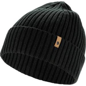 Fjällräven Зимна шапка (beanie) Fjällräven Övik 365 Hat Beanie - Black - размер One Size (904-5460-0111)