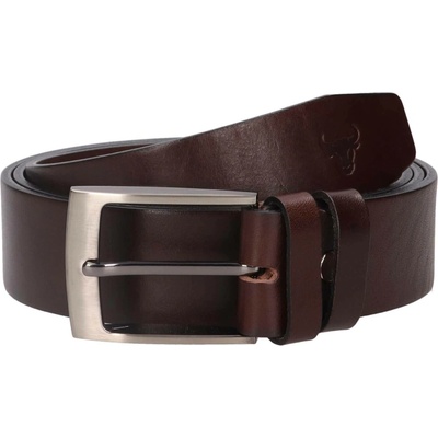 Pánský kožený opasek Belt Toro Viktor tmavě hnědá